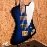 Burny ZB-85 Norio Toshiro Ziggi Signture Indigo Blue Sunburst 1990's Japan бас-гитара