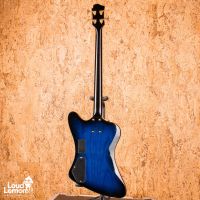 Burny ZB-85 Norio Toshiro Ziggi Signture Indigo Blue Sunburst 1990's Japan бас-гитара