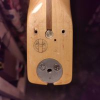 Fender Stratocaster Natural 1974 USA электрогитара