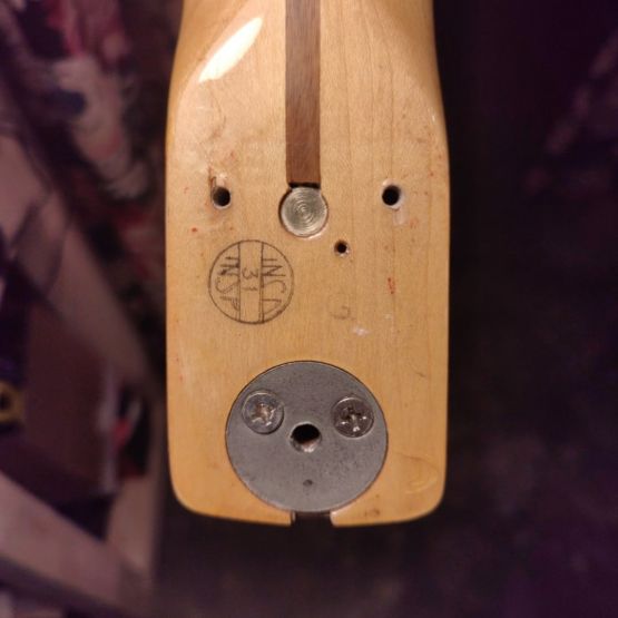 Fender Stratocaster Natural 1974 USA электрогитара