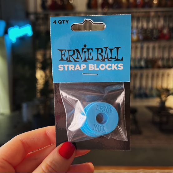 Ernie Ball Strap Blocks фиксаторы ремня 4шт в ассортименте