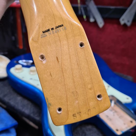 Fender ST-62US Stratocaster Lake Placid Blue 1993 Japan электрогитара