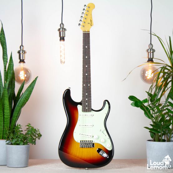 CoolZ Stratocaster ZST-1R Sunburst 2008 Japan электрогитары
