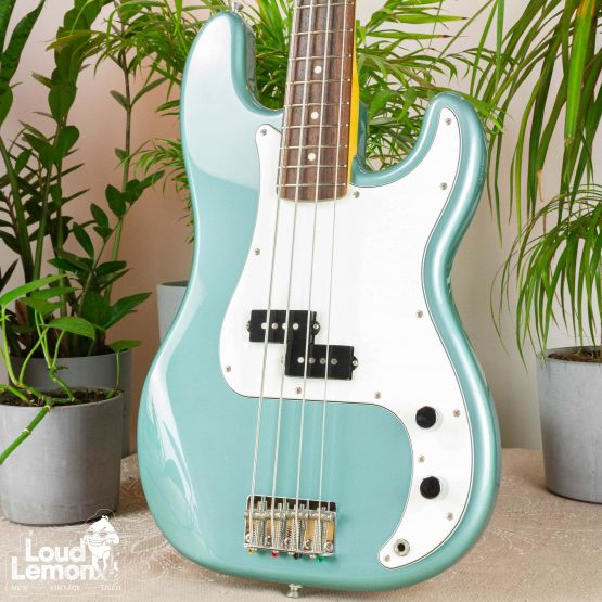 CoolZ ZPB-10R Precision Bass Ocean Turquoise Metallic 2015 Japan бас-гитара