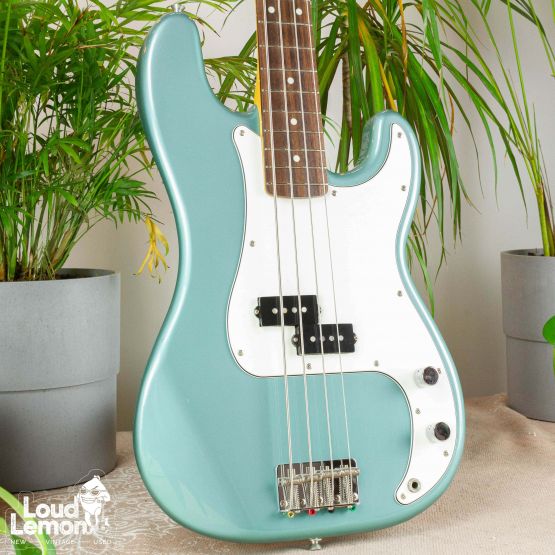 CoolZ ZPB-10R Precision Bass Ocean Turquoise Metallic 2015 Japan бас-гитара