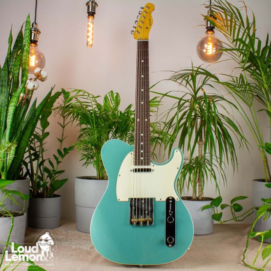CoolZ ZTL-2R Telecaster Ocean Turquoise Metallic 2011 Japan электрогитара