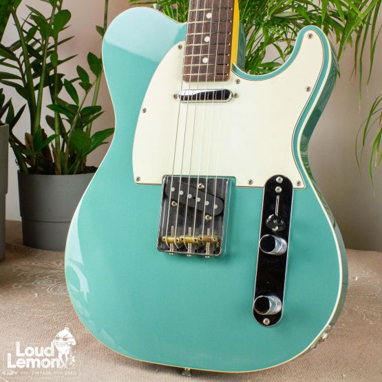 CoolZ ZTL-2R Telecaster Ocean Turquoise Metallic 2011 Japan электрогитара