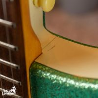 Danelectro 56-U3 Reissue Turquoise Sparkle 2002 Korea электрогитара