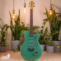 Danelectro 56-U3 Reissue Turquoise Sparkle 2002 Korea электрогитара