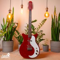 Danelectro D5912 Reissue Commie Red 2010's Korea электрогитара