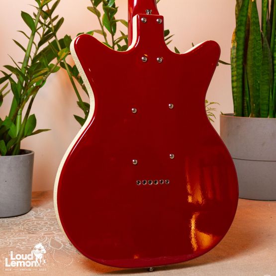 Danelectro D5912 Reissue Commie Red 2010's Korea электрогитара