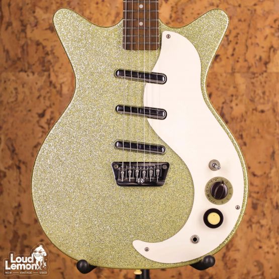 Danelectro DC3 with Select-O-Matic Silver Sparkle 2000's Korea электрогитара