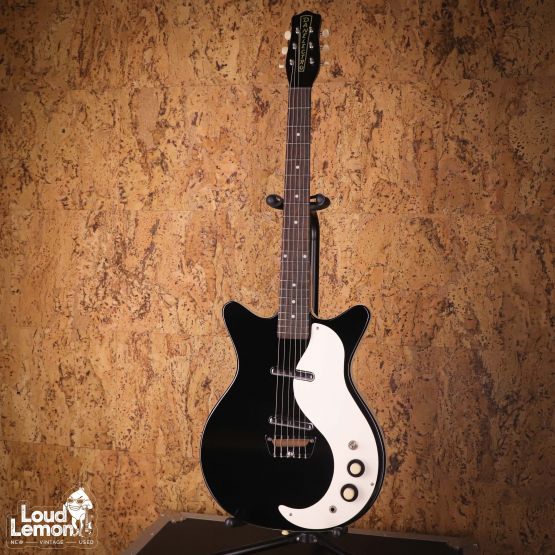 Danelectro DC59 Reissue Black 2000's Korea электрогитара