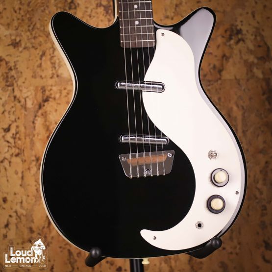 Danelectro DC59 Reissue Black 2000's Korea электрогитара