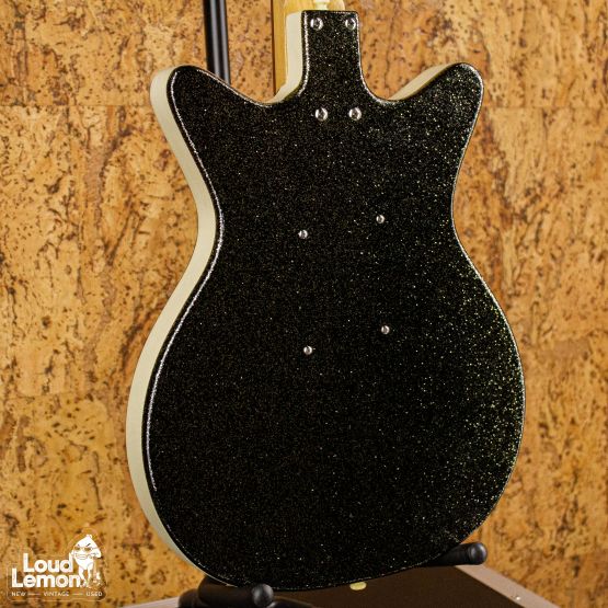 Danelectro DC59 Reissue Black Sparkle 2000's Korea электрогитара
