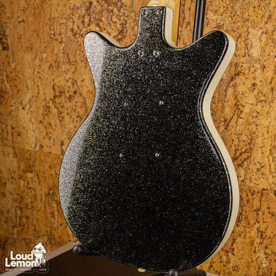 Danelectro DC59 Reissue Black Sparkle 2000's Korea электрогитара