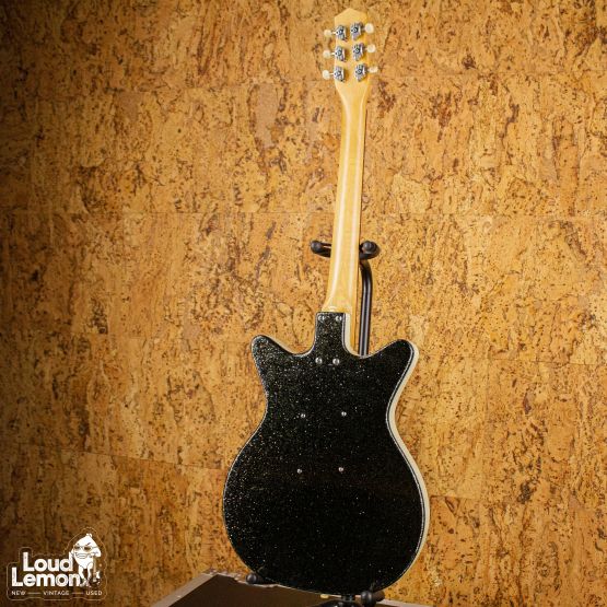Danelectro DC59 Reissue Black Sparkle 2000's Korea электрогитара