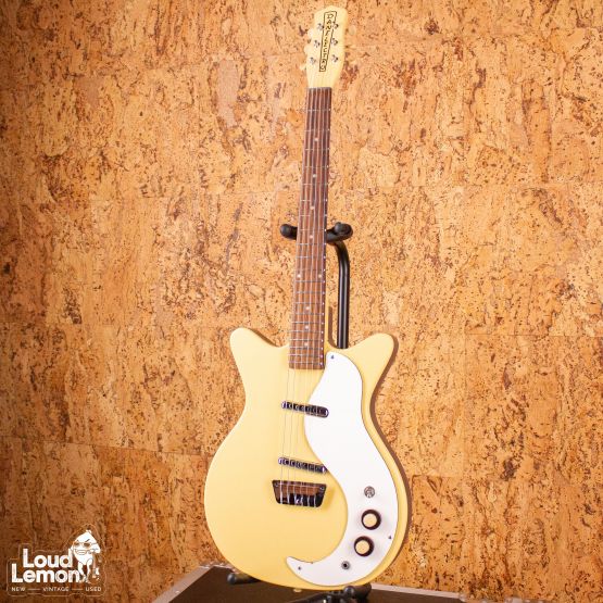Danelectro DC59 Reissue Daddy-O Yellow 2000's Korea электрогитара