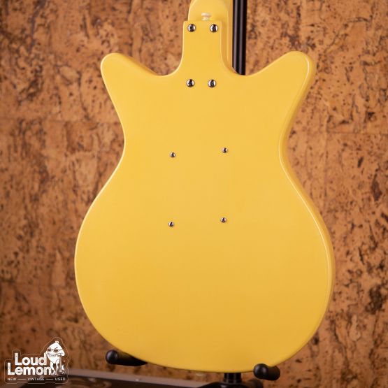 Danelectro DC59 Reissue Daddy-O Yellow 2000's Korea электрогитара