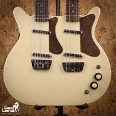 Danelectro Doubleneck 6/12 White Pearl 2000's China электрогитара