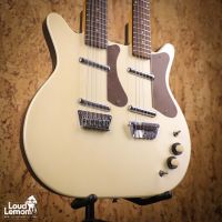 Danelectro Doubleneck 6/12 White Pearl 2000's China электрогитара
