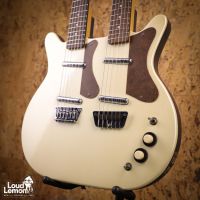 Danelectro Doubleneck 6/12 White Pearl 2000's China электрогитара