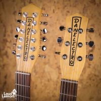 Danelectro Doubleneck 6/12 White Pearl 2000's China электрогитара