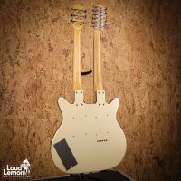 Danelectro Doubleneck 6/12 White Pearl 2000's China электрогитара