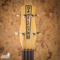 Danelectro DС-59 Bass Long Scale Black 2000's Korea бас-гитара