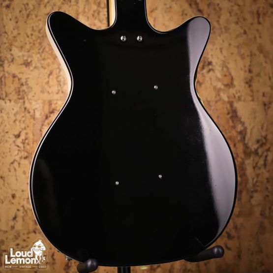 Danelectro DС-59 Bass Long Scale Black 2000's Korea бас-гитара