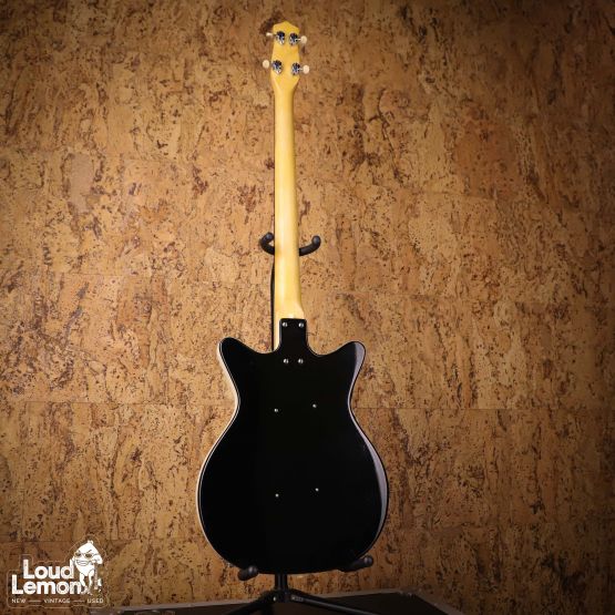 Danelectro DС-59 Bass Long Scale Black 2000's Korea бас-гитара