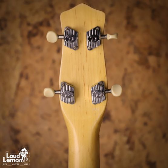 Danelectro DС-59 Bass Long Scale Black 2000's Korea бас-гитара