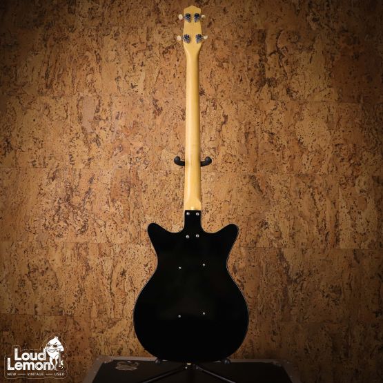 Danelectro DС-59 Bass Long Scale Black 2000's Korea бас-гитара