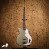 Danelectro DС-59 Bass Long Scale Gold Sparkle 2000's Korea бас-гитара