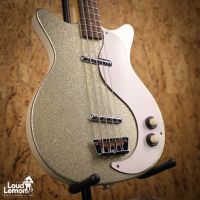 Danelectro DС-59 Bass Long Scale Gold Sparkle 2000's Korea бас-гитара