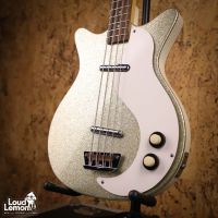 Danelectro DС-59 Bass Long Scale Gold Sparkle 2000's Korea бас-гитара