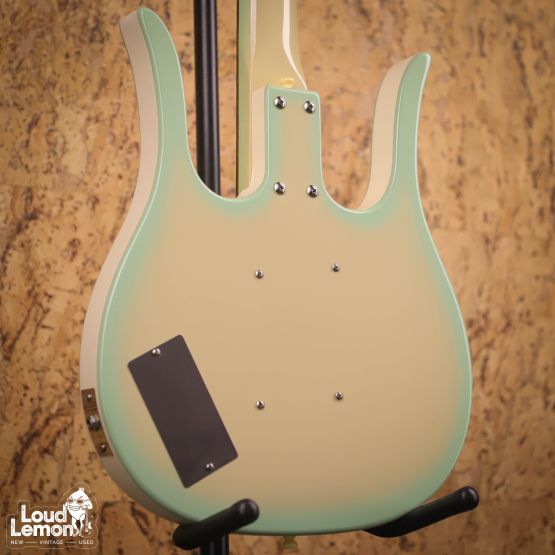 Danelectro Longhorn Bass Aqua Burst 1990's Korea бас-гитара