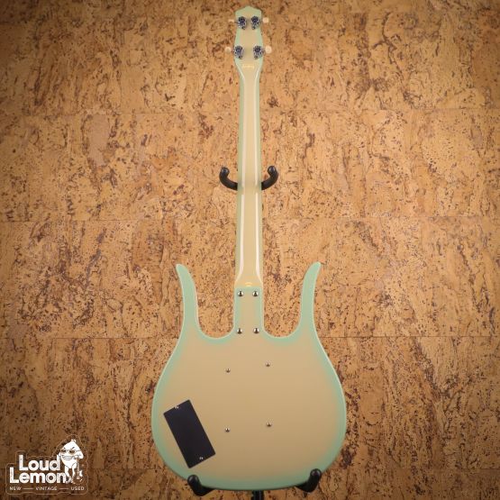 Danelectro Longhorn Bass Aqua Burst 1990's Korea бас-гитара