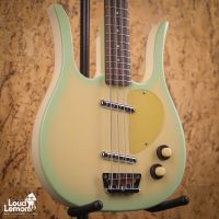 Danelectro Longhorn Bass Aqua Burst 1990's Korea бас-гитара