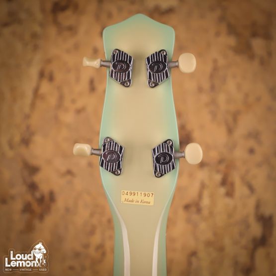 Danelectro Longhorn Bass Aqua Burst 1990's Korea бас-гитара