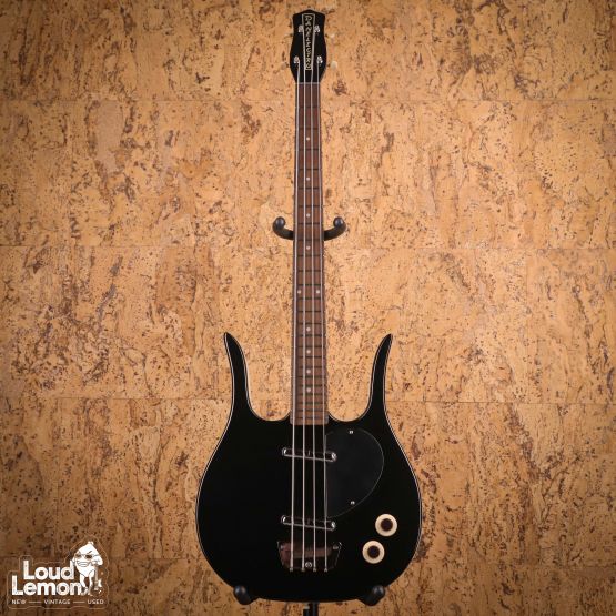 Danelectro Longhorn Bass Black 2000's China бас-гитара