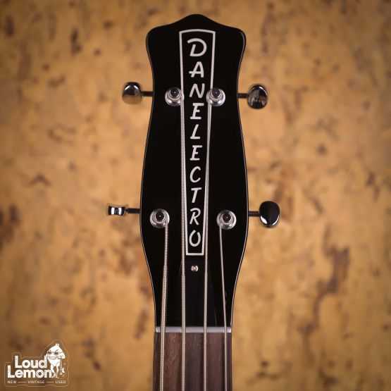 Danelectro Longhorn Bass Black 2020's Korea бас-гитара
