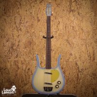 Danelectro Longhorn Bass Blue Burst 2000s China бас-гитара