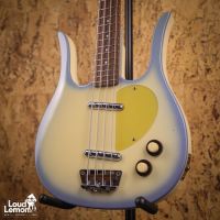 Danelectro Longhorn Bass Blue Burst 2000s China бас-гитара