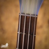 Danelectro Longhorn Bass Blue Burst 2000s China бас-гитара