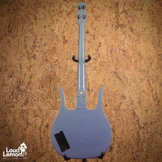 Danelectro Longhorn Bass Blue Suede 1990s Korea бас-гитара