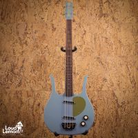 Danelectro Longhorn Bass Blue Suede 1990s Korea бас-гитара