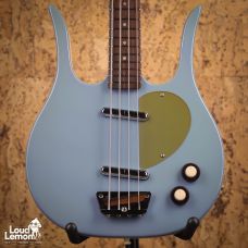 Danelectro Longhorn Bass Blue Suede 1990s Korea бас-гитара