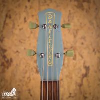 Danelectro Longhorn Bass Blue Suede 1990s Korea бас-гитара