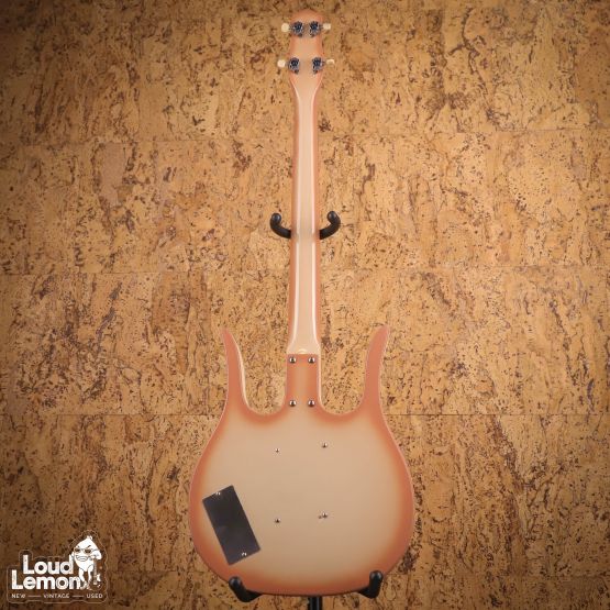 Danelectro Longhorn Bass Copper Burst 1990's Korea бас-гитара